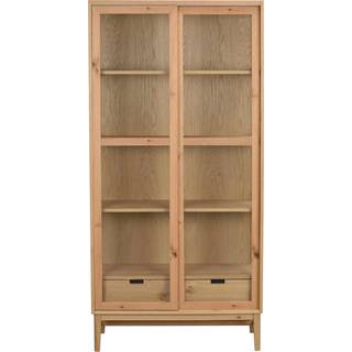 Rowico Home Hazelton vitrineskab Egetræ 100 x 40 cm