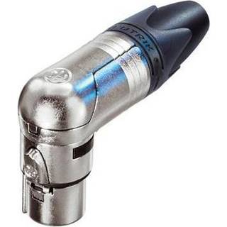 Neutrik NC4FRX XLR-stik Tilslutning, vinklet Poltal: 4