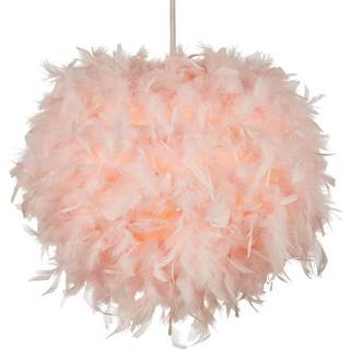 glow glow White Feather 40cm Shade