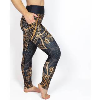 Golden Mandala Leggings