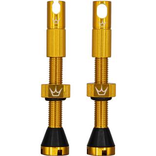 Peatys x ChrisKing Tubeless Ventiler 60mm Gold