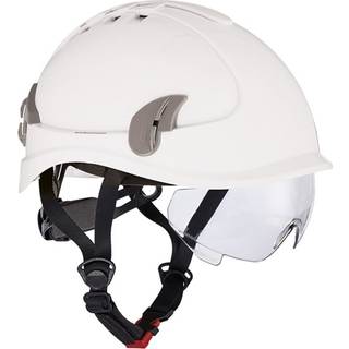 Cerva Alpinworker klatrehjem m/brille, hvid