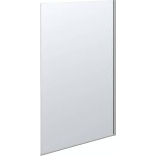 Scanbad Match D fast brusevæg, B117-119 cm, H197,5 cm, satin/klart glas