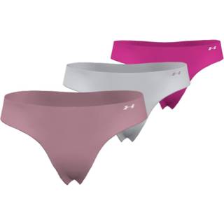 Under Armour 6-pak Pure Stretch Thong - Pink/White - Small * Kampagne *