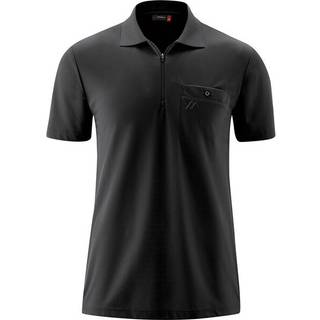 Maier Sports Arwin 2.0 Polo-shirt Herrer størrelse M farve sort