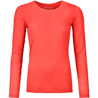 Ortovox Women's 150 Cool Clean L/S Merino-shirt Damer størrelse XS farve rød