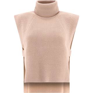 Marant Etoile Megan turtleneck wool sweater vest - neutrals - XL