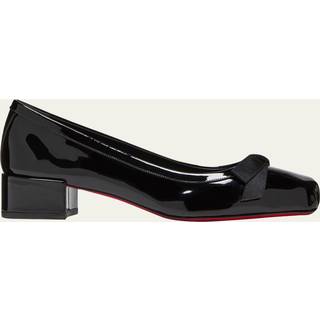 Christian Louboutin Mamaflirt patent leather pumps - black - EU 34