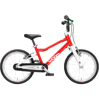 woom ORIGINAL 3 - 16 tommer børnecykel - Til børn fra 4–6 år - woom red