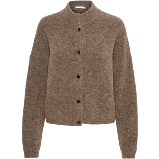 Gestuz Alphagz Short Cardigan Noos Strik 10905931 Dark Sand Melange (XLARGE)