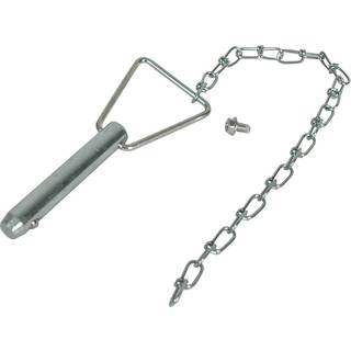 Fulton 9/16-tommer tr?kstift med 12-1/4-tommer k?de og k?reskrue til 2000-pund Jacks og 5000-Pund Topwind Jack
