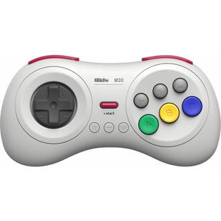 8BitDo M30 Bluetooth Pad White - Wireless Controller - Android