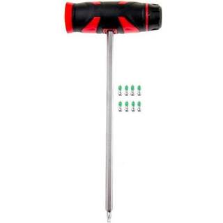 Torxværktøj SRAM Quarq spindel Torx T20 + 8 stk M4 skruer