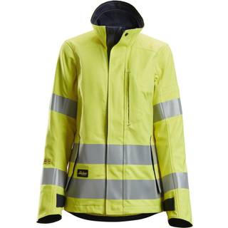 Snickers 1567 protecwork, high-vis damejakke, klasse 3 gul/navy L