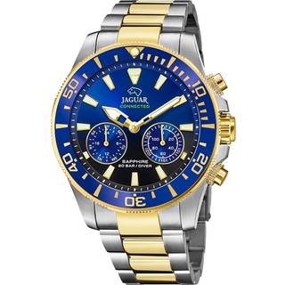 Jaguar Connected Diver J889/6 - Herre - 45 mm - Hybrid - Quartz m. Oplader - Safirglas