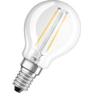 Ledvance Classic LED E14 Pære filament klar 2.5W 250lm - 827 ekstra varm hvid | erstatter 25W