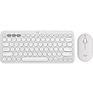 Logitech Pebble 2 Combo - Tastatur & Mus sæt - Universal - Hvid