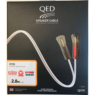 QED XT25 2,0 meter full-range m. bananstik