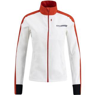 Swix Women's Roadline Wind Jacket Bright White/Fiery Red, S