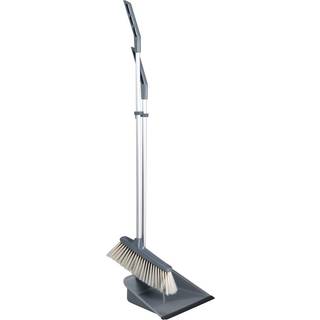 Vikan Fejeblad og kost med langt skaft 80cm metal