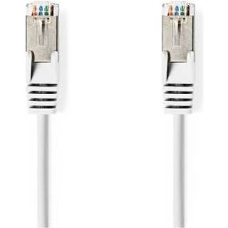 Nedis Cat 6a RJ45 til RJ45 Kabel, 7.5m - Hvid