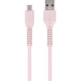 Maxlife MXUC-04 cable USB - USB-C 1,0 m 3A pink