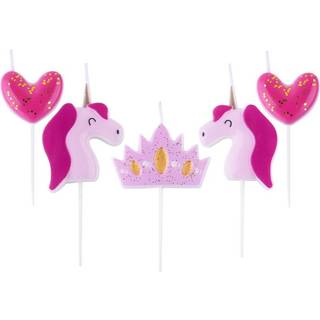 Princess Fødselsdagslys, 5 stk. - PME