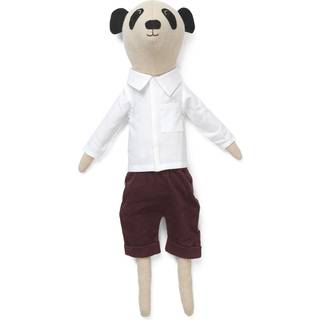 Ferm Living Panda Teddy tøjdyr Natural