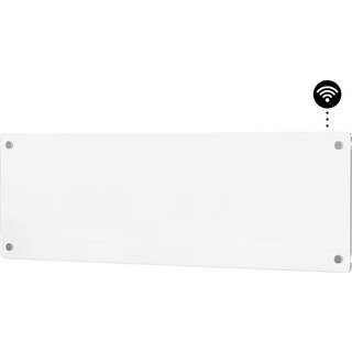 Mill Glass WiFi panelovn 500W (hvid)
