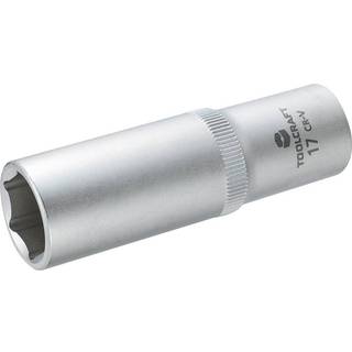 TOOLCRAFT 816182 Udvendig sekskant Topnøgleindsats 17