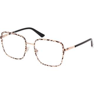 Guess GU2914 028 56 Briller Kvinder Rose-Guld - Rose Gold Pattern Black - 56mm