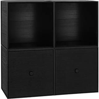 Audo Copenhagen Frame Square Hylde - Væghylder & Vægskabe Askefinér Sortbejdset Ask - 71075-001548