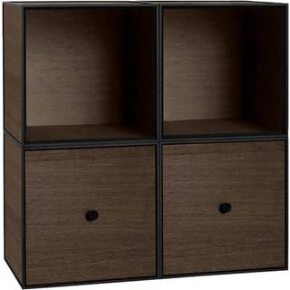 Audo Copenhagen Frame Square Hylde - Væghylder & Vægskabe Røget Eg - 71075-001550