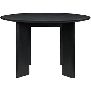 Ferm Living Bevel Bord Ø117 Cm - Spisebord & Barbord Eg Sort - 1104268284