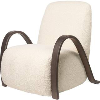 Ferm Living Buur Loungestol Offwhite - Lænestole Bouclé Off-White - 1104268370