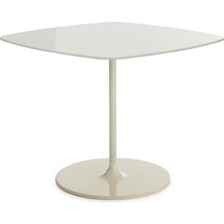 Kartell Thierry Sofabord 50x50 Cm t - Sofabord Stål Hvid - 04040BI
