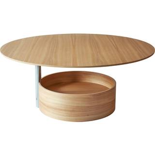 Maze Parasol Sofabord Ø90 Cm Naturlig Eg - Sofabord Egefinér Natural Oak - 408518