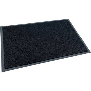 Clean Carpet Dørmåtte 429515 Sort Toptwist    60cmx9mmx90cm
