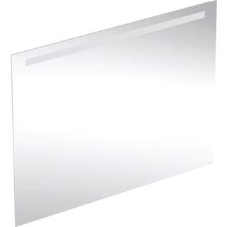 Geberit option basic square spejl med lys 120 x 90 cm, aluminium