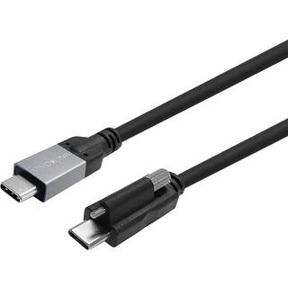 VIVOLINK USB-C Screw to USB-C Cable 5m