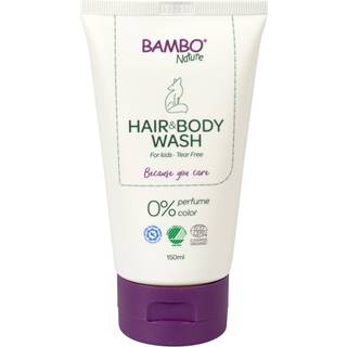 Hair & Bodywash, Bambo Nature, 150 ml, uden farve og parfume, EU + SCA, 1 stk, Personlig pleje, unisex