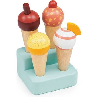 Mentari Legemad i træ 4 isvafler - Sunny Gelato