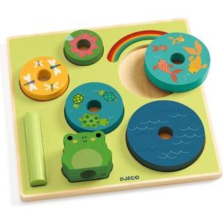 Puzz & Stack Rainbow - 2-i-1 stabletårn