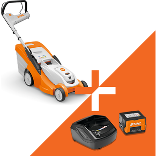 STIHL RMA 239 C inkl. batteri og lader - Plæneklippere