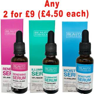 Beauty Formulas Illuminating 10% Niacinamide Lysnende serum til korrektion af pigmentpletter 30 ml - 30 ml