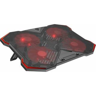 Genesis Oxid 260 LED Laptop Køleplade 15.6”-17.3” - Sort