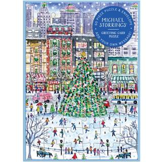 Michael Storrings Christmas in the City Greeting Card Puzzle
