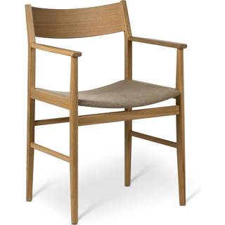 Mavis Siza Armstol Hvid Pigmenteret - Stole Eg Hvidpigmenteret Eg - 16048