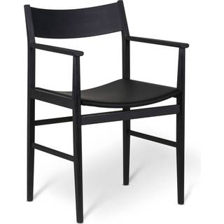 Mavis Siza Armstol - Stole Ask Sortbejdset Ask - 1604D