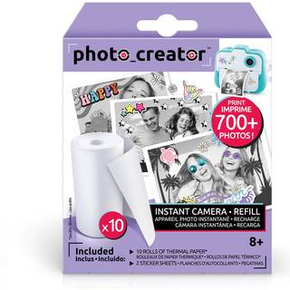 Photo Creator Polaroidkamera Refillpapir & Klistermærker